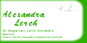 alexandra lerch business card